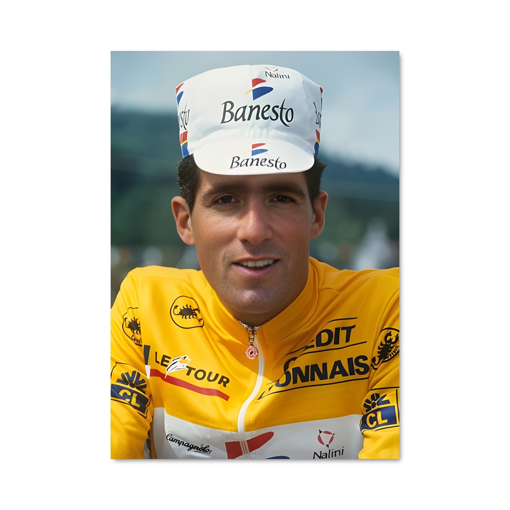 Poster Miguel indurain domination – affiche Cyclisme